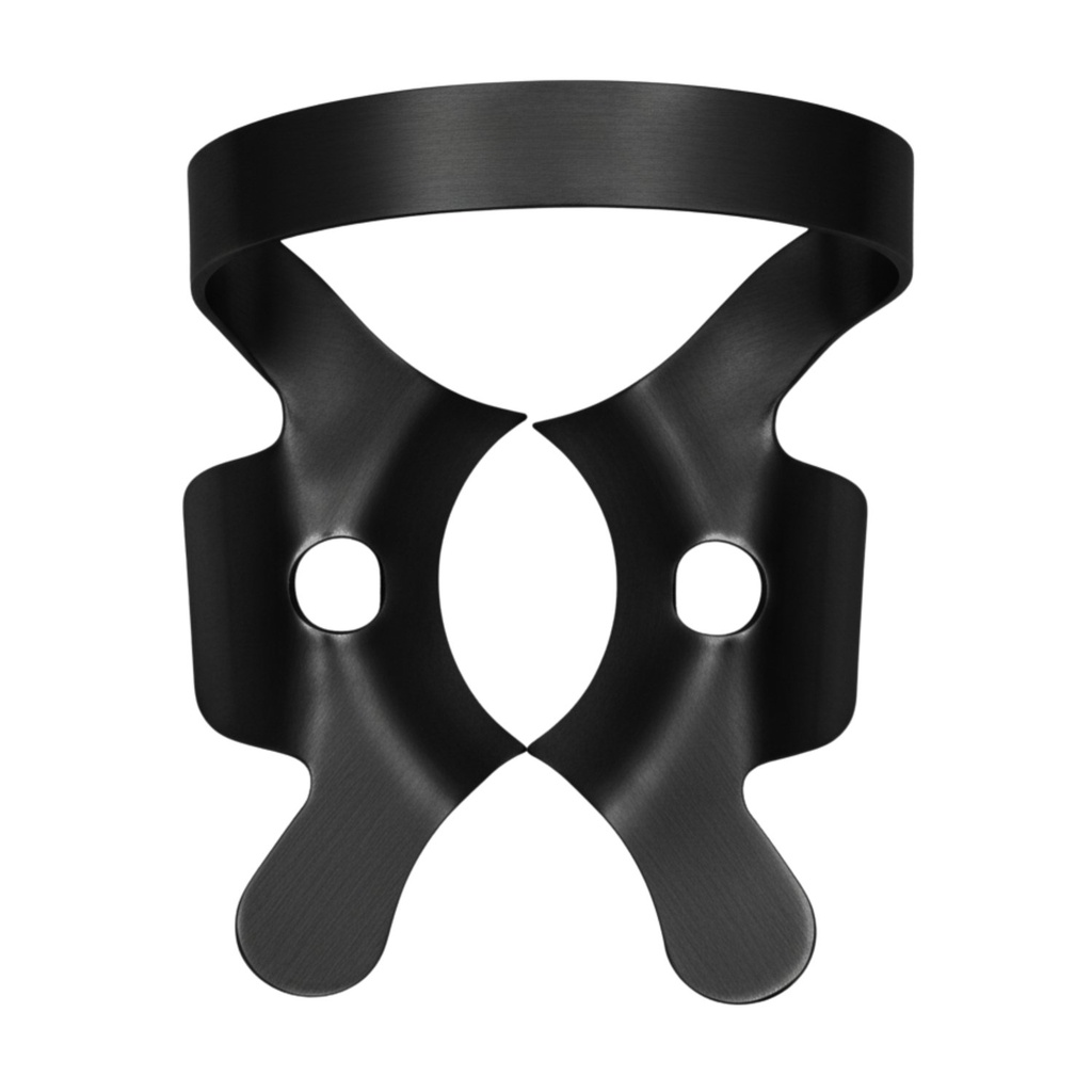 [K2705-8] 8 - overkæbe molar kofferdamklammer | ErgoDenta (Black)