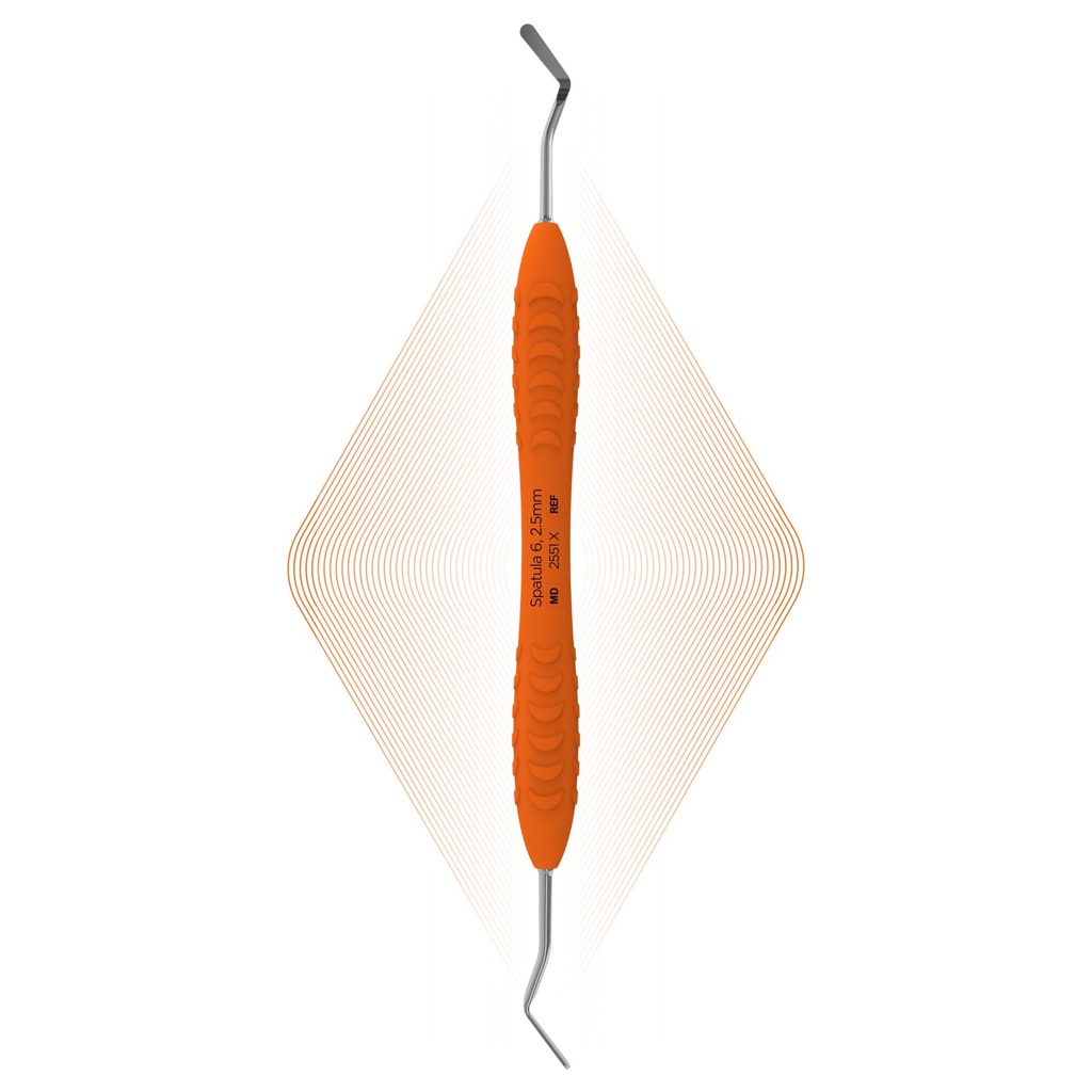 Komposit spatel 6, 2,5–2,5 mm | ErgoDenta