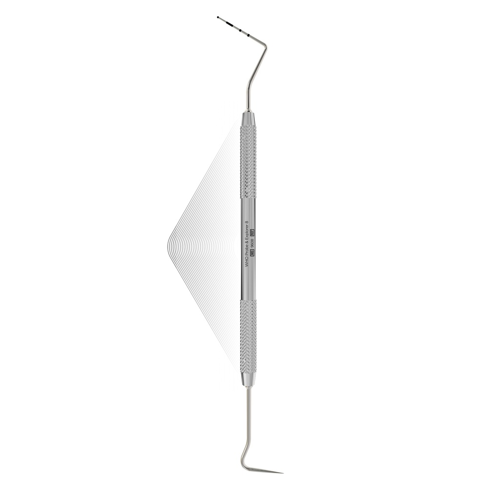 Sonde 8 + WHO pochemåler 11,5 mm (ball end) | ErgoLite