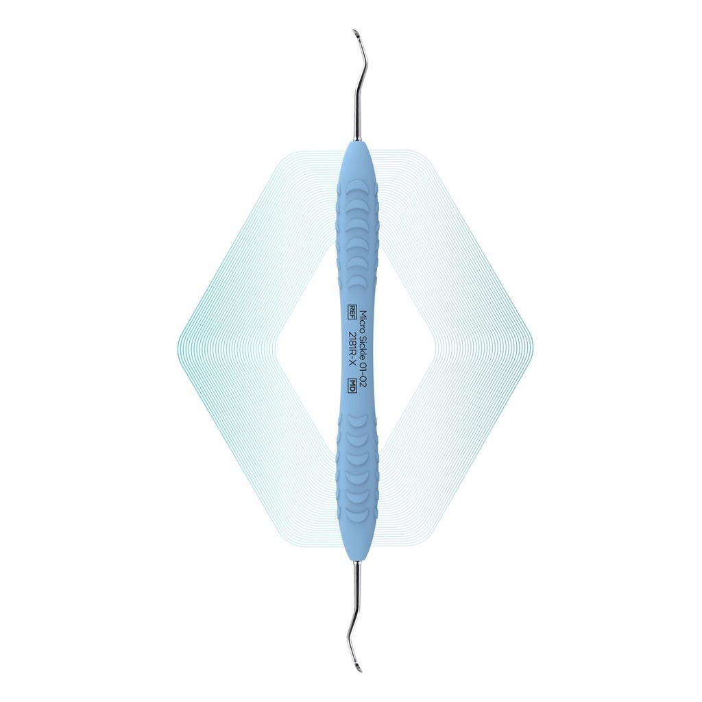 [2181R-X] Micro Sickle scaler 01-02 | ErgoRazor® (ErgoX, Razor)