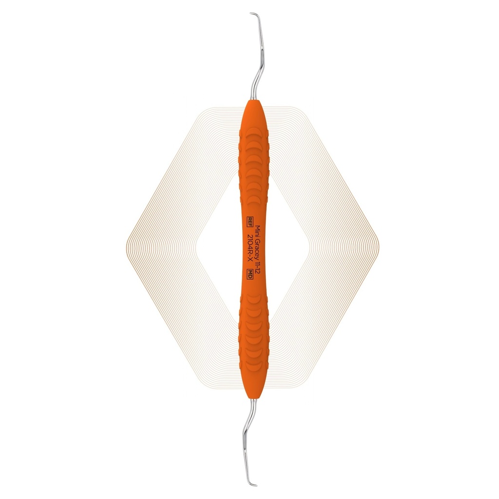 [2104R-X] Mini Gracey curette 11-12 | ErgoRazor® (ErgoX, Razor)