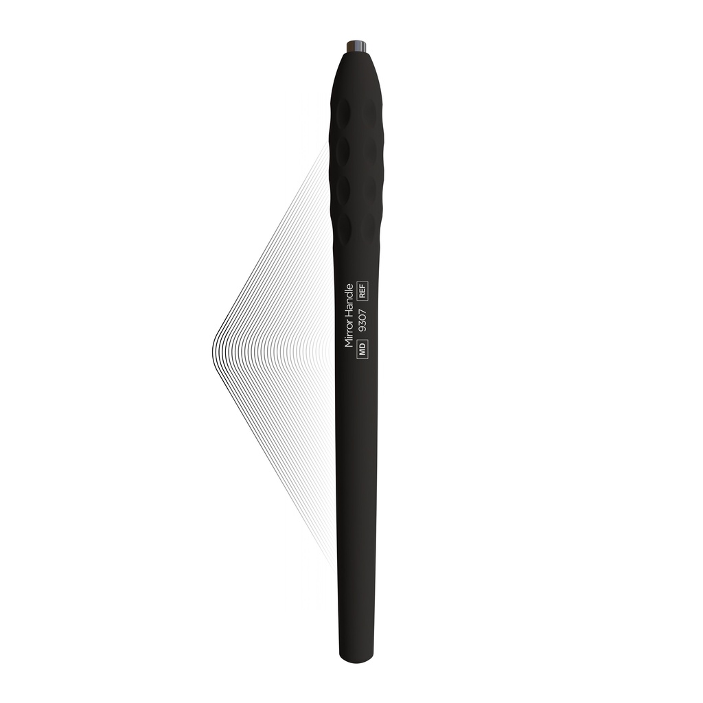 ErgoLite spejlskaft, Pure sort | ErgoLite X