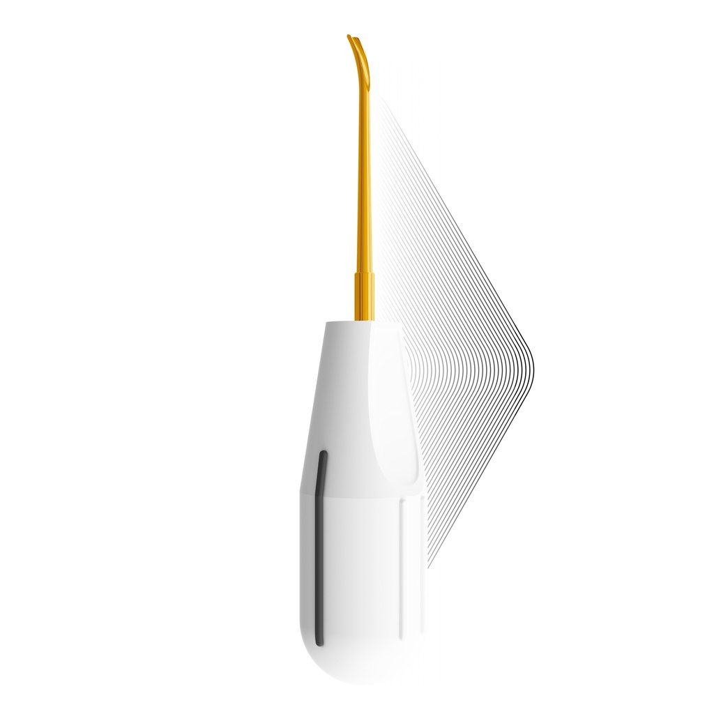 [9201G] Elevator guld, buet, 3mm, sort | ErgoLite