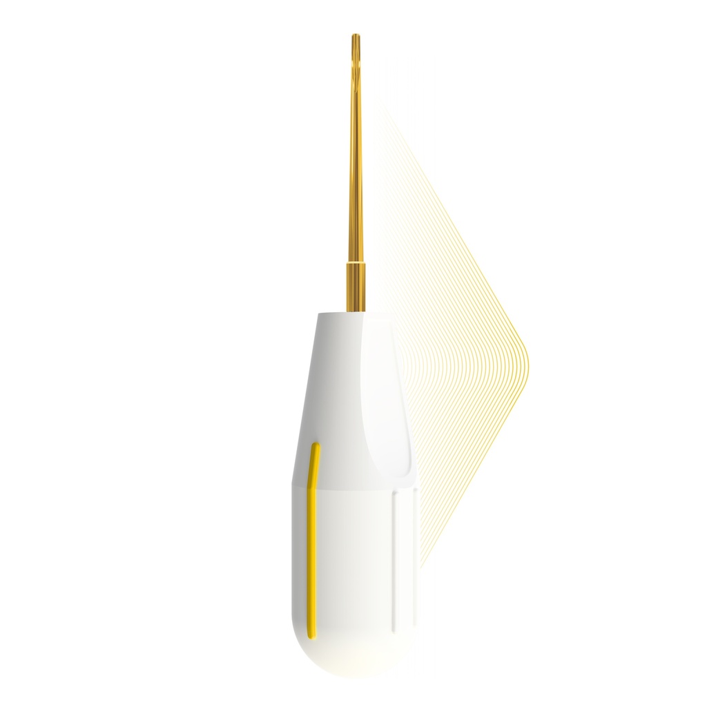 Elevator guld, lige, 1 mm, gul | ErgoLite