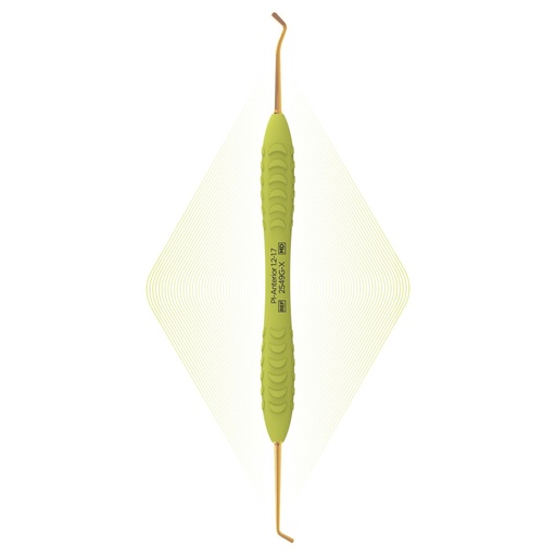 [2549G-X] Plastic Instrument-Anterior, 1.2-1.7mm | ErgoSlip (ErgoX, Gold)