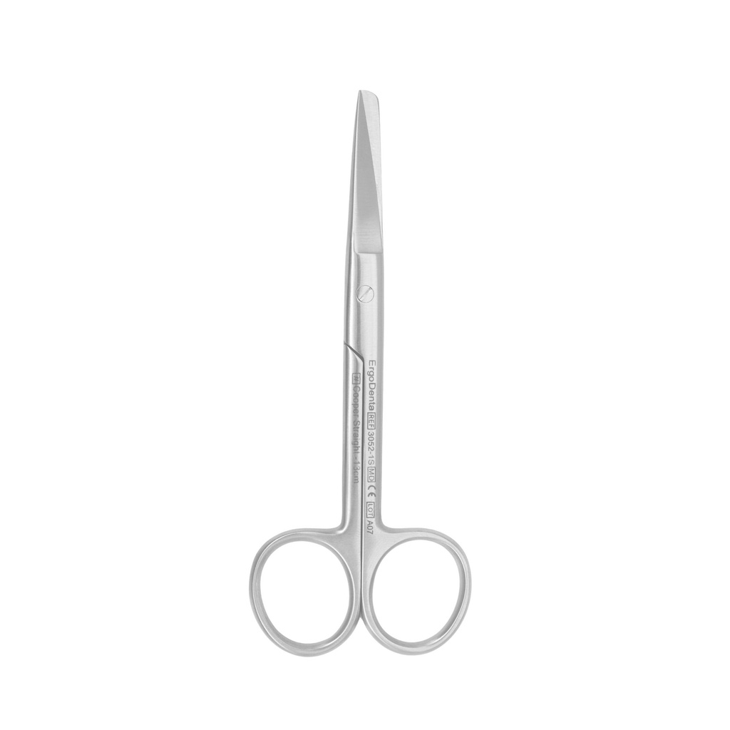 [3052-1S] Cooper Operating saks, skarp/stump, lige | ErgoDenta