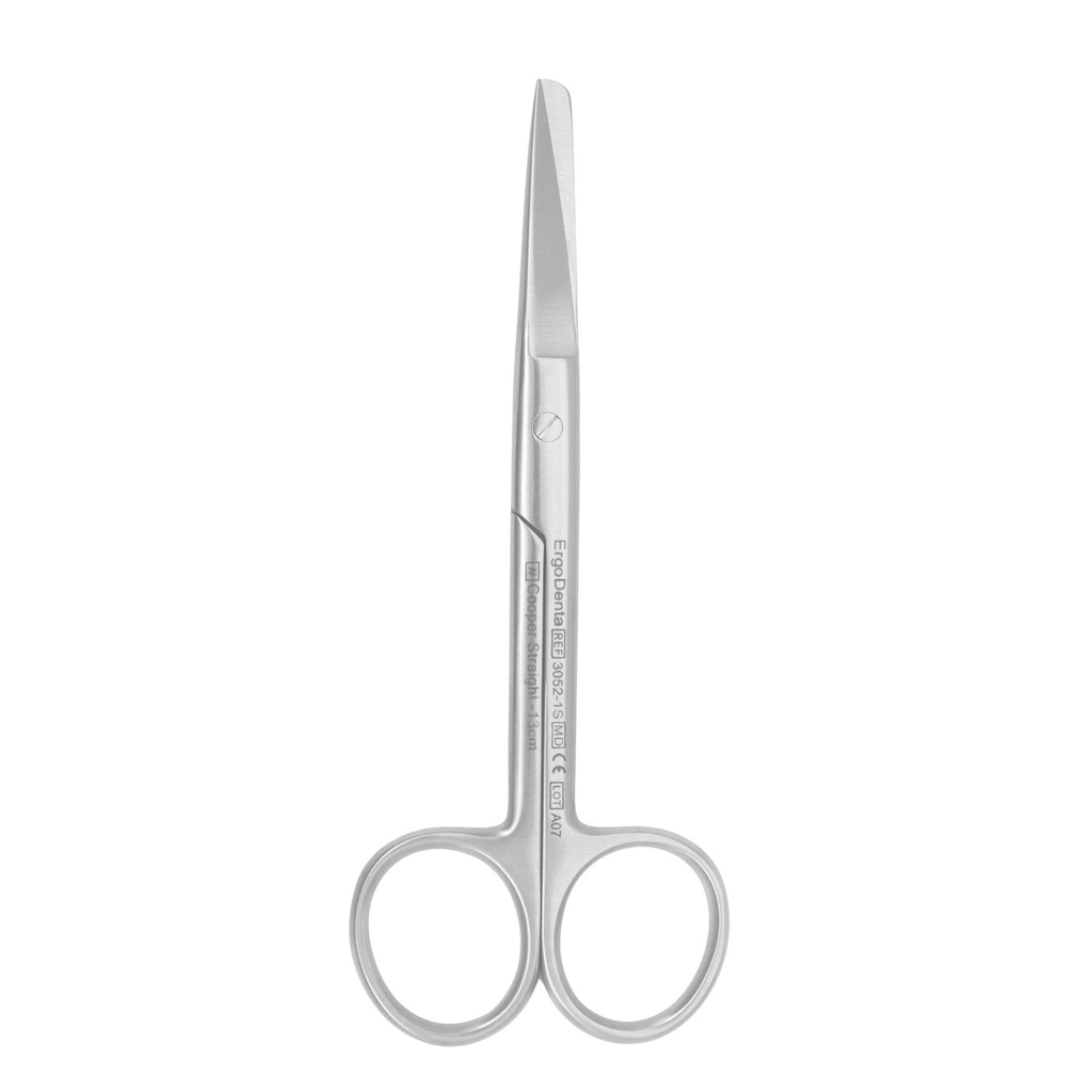 [3058-1S] Cooper Operating saks, skarp/stump, lige | ErgoDenta