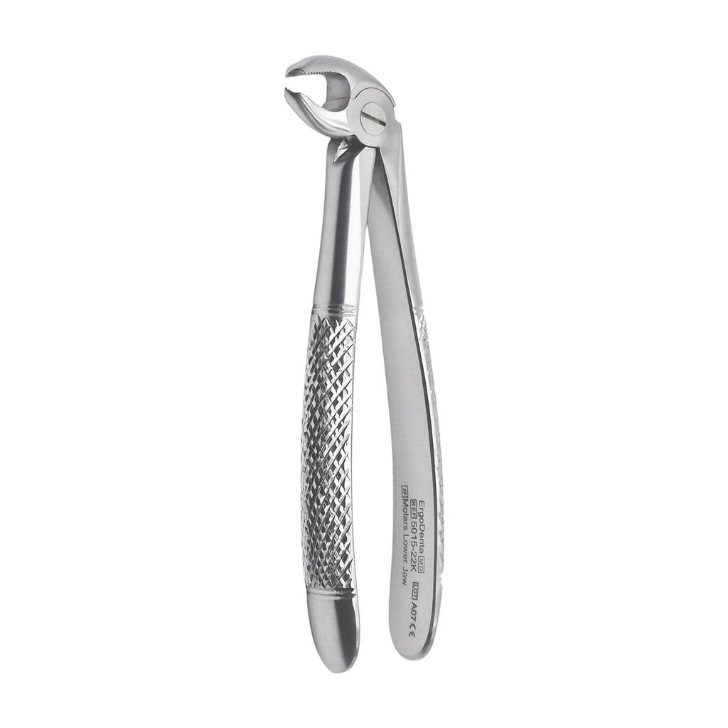 [5015-22K] Fig. 22K molarer, underkæbe kæbe | Junior Extraction Forceps | ErgoDenta