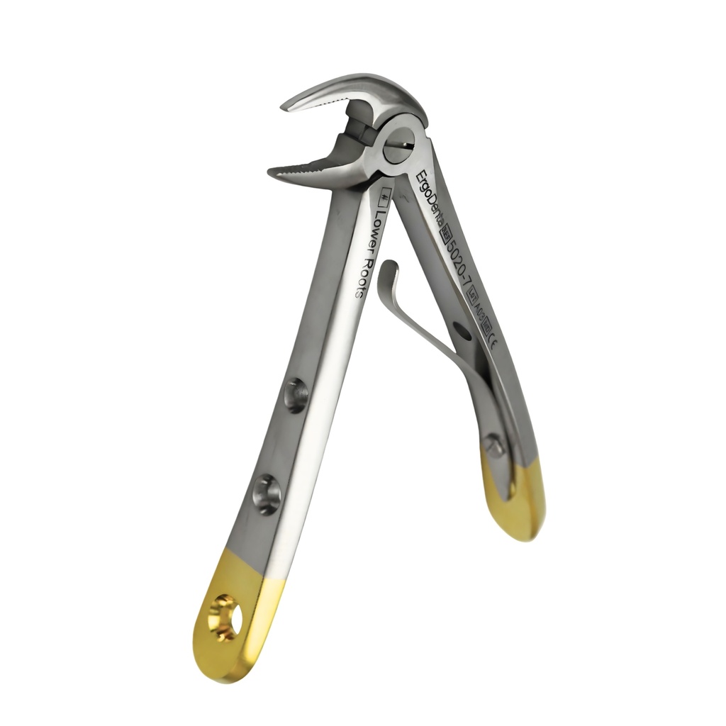 [5020-7] Fig. 7, underkæbe rødder | Diamant børne-ekstraktionstang | ErgoDenta