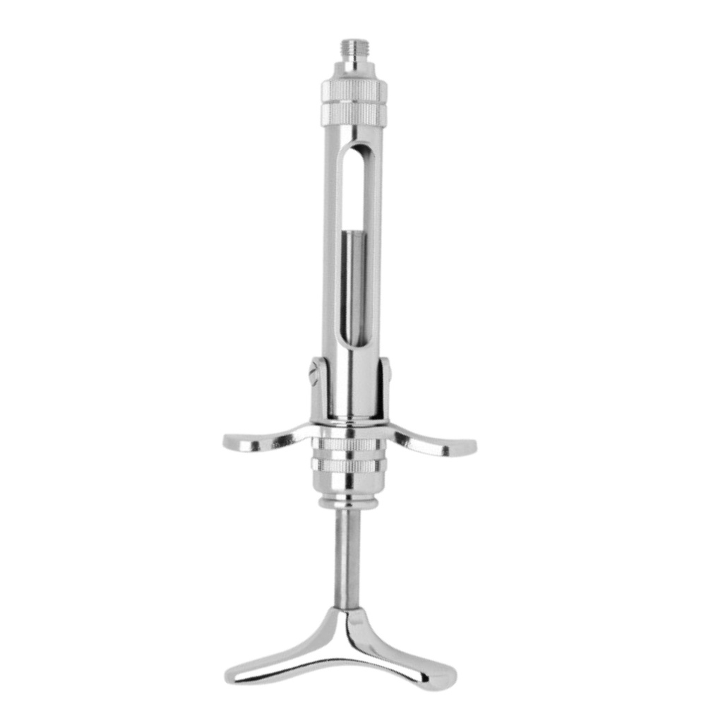 [3902] Cylinderampulsprøjte, 2,2 ml, forkromet, med metrisk gevind, uden aspiration | ErgoDenta