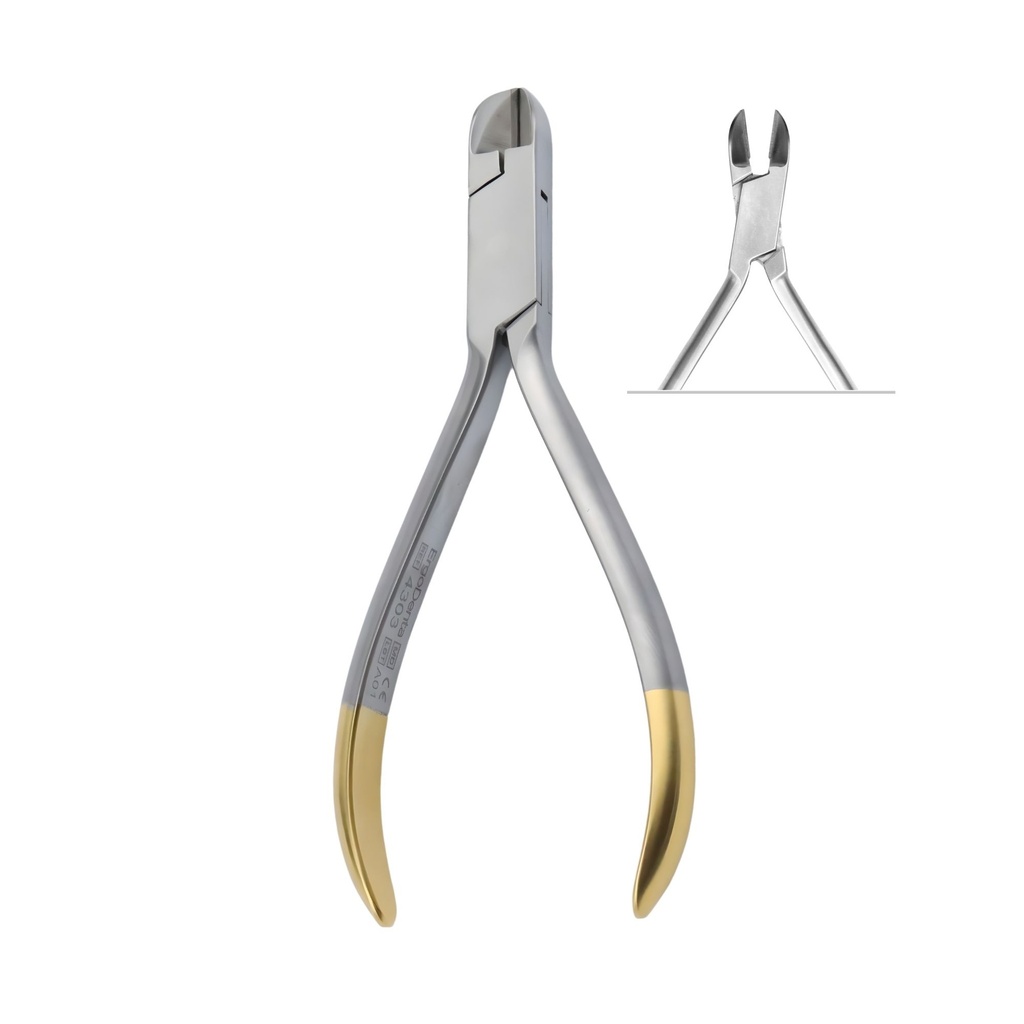 Pin & Ligature Wirecutter, max Ø 0,7 mm, 13 cm, TC | ErgoDenta
