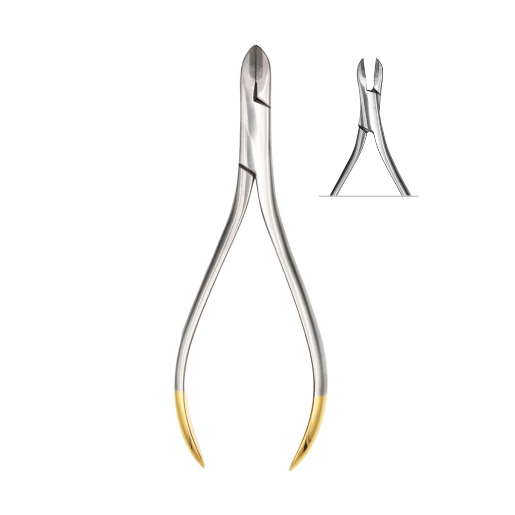 Trådklipper, max Ø 0,6 mm, 12 cm, TC | ErgoDenta