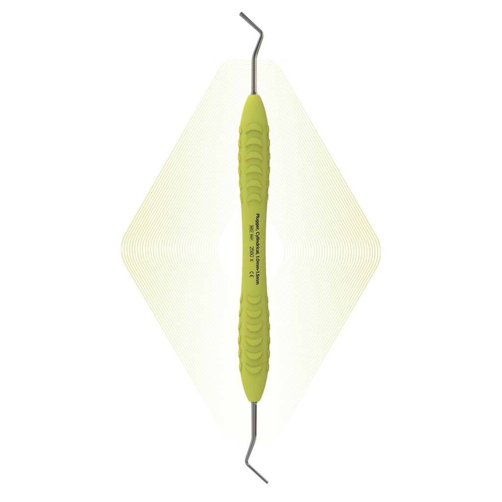 Plugger, Cylindrical, 1.0-1.5mm | ErgoDenta