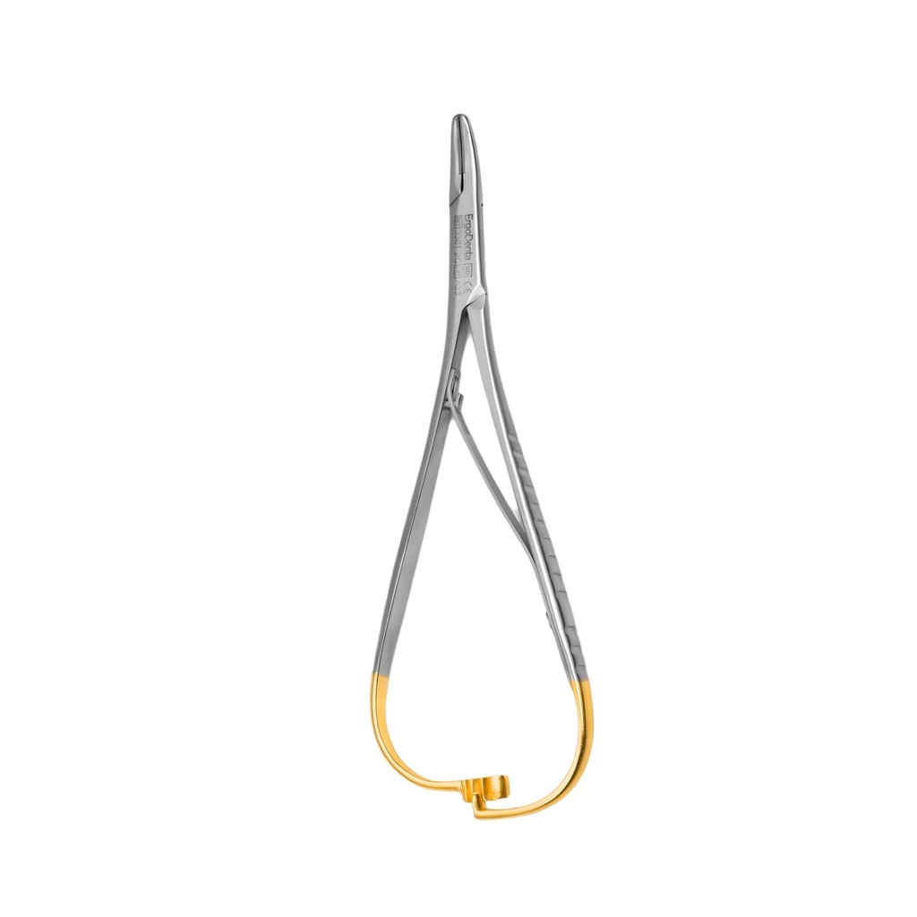 [3301-2C] Mathieu nåleholder, buet, 14 cm, TC | ErgoDenta