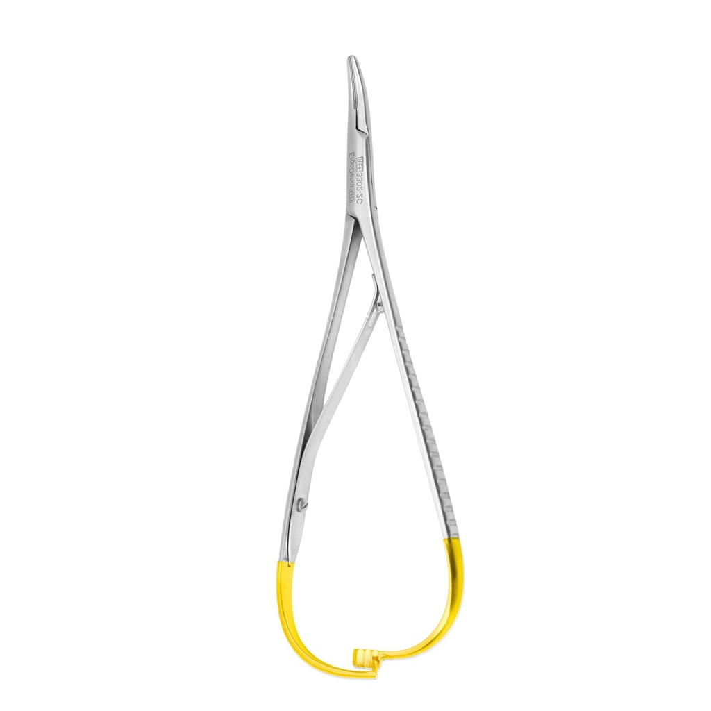 [3302-2C] Mathieu nåleholder, buet, 17 cm, TC | ErgoDenta