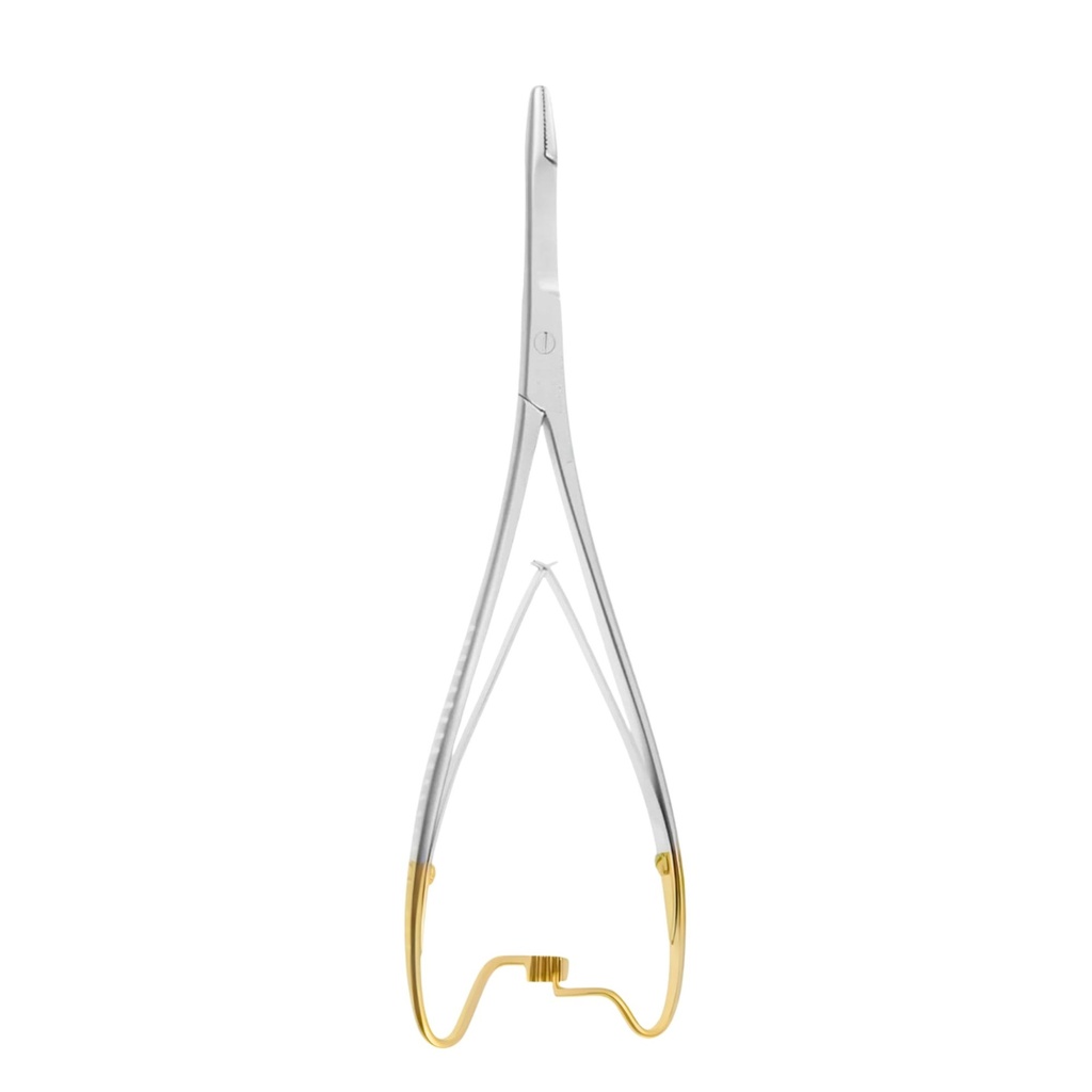 [3312-2S] Mathieu Olsen nåleholder, lige, 17 cm, TC | ErgoDenta