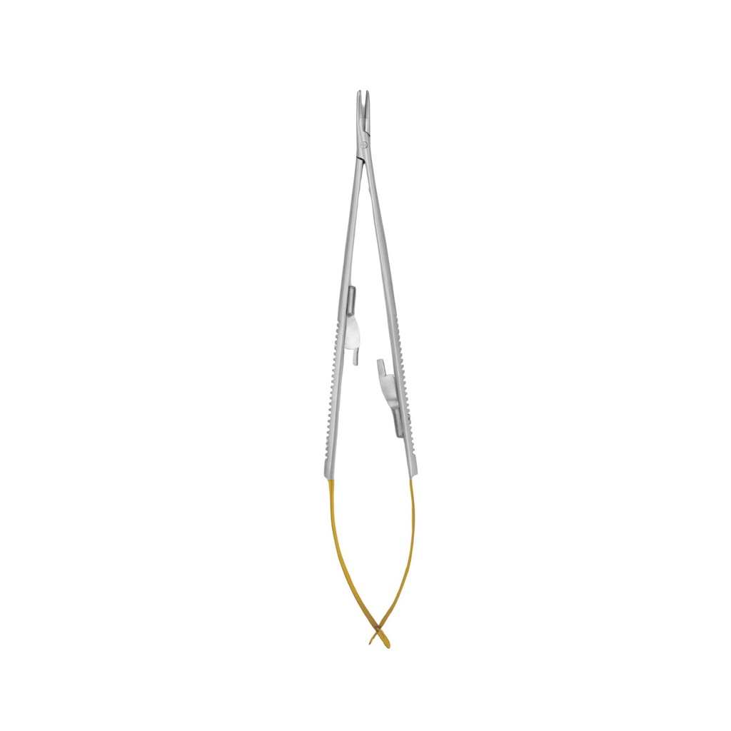[3331-2S] Castervejio mikro nåleholder, lige, 14 cm, TC | ErgoDenta