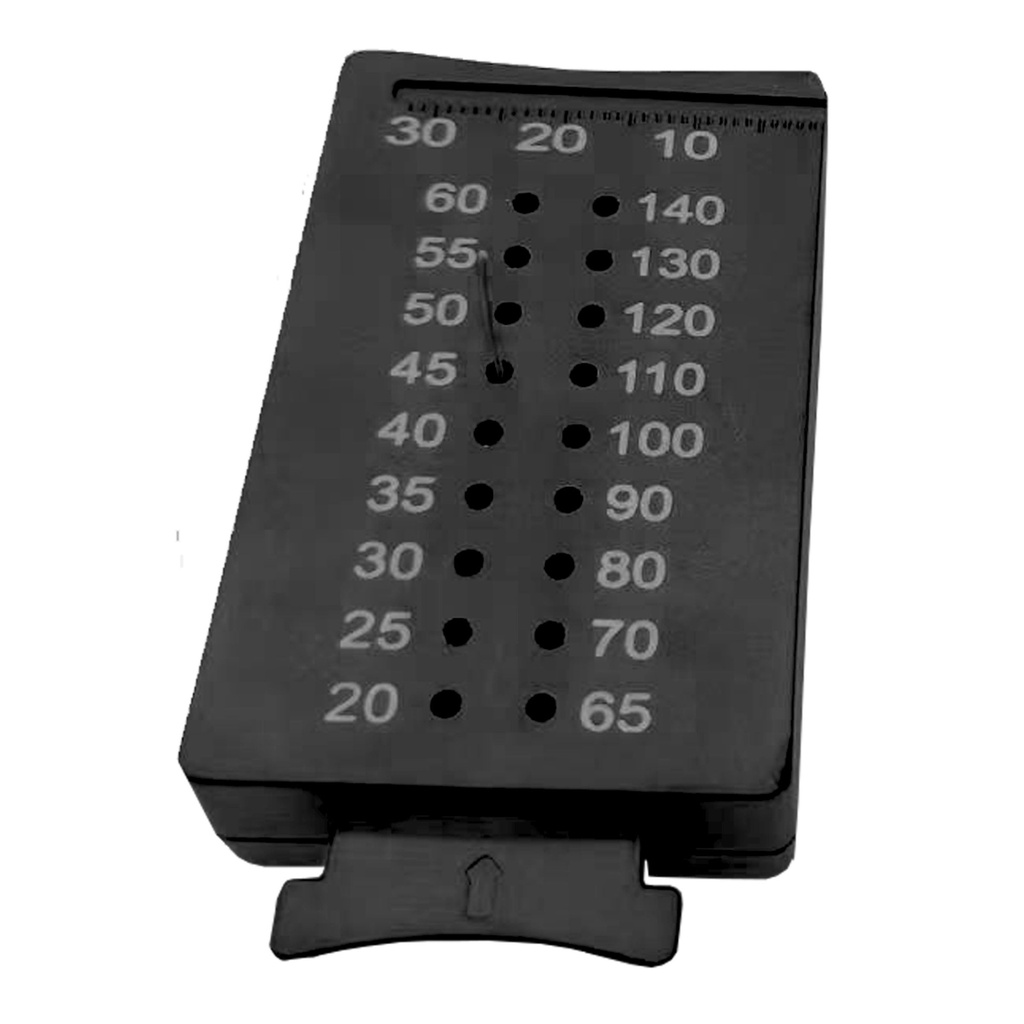 [7460K] Gutta Percha Points Shaping spids klipper, sort | ErgoDenta