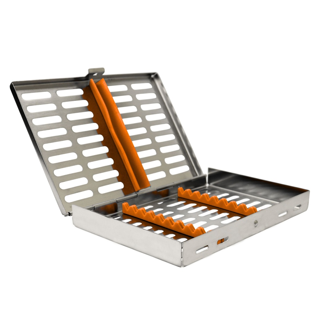 [5533O] Steriliseringskassette til 10, Orange | ErgoDenta