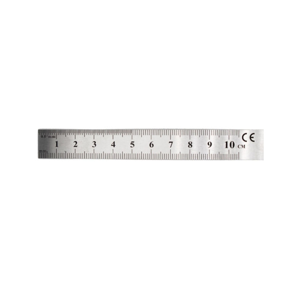 Rulers 100mm, 12 stk. per pack | ErgoDenta