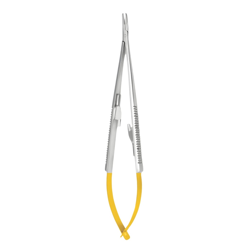 [3332-2C] Castroviejo nåleholder buet,18cm,TC