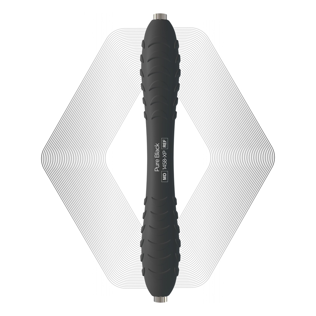[1458-XP] ErgoX® Plus - ErgoTip skaft, Pure Black | ErgoTip