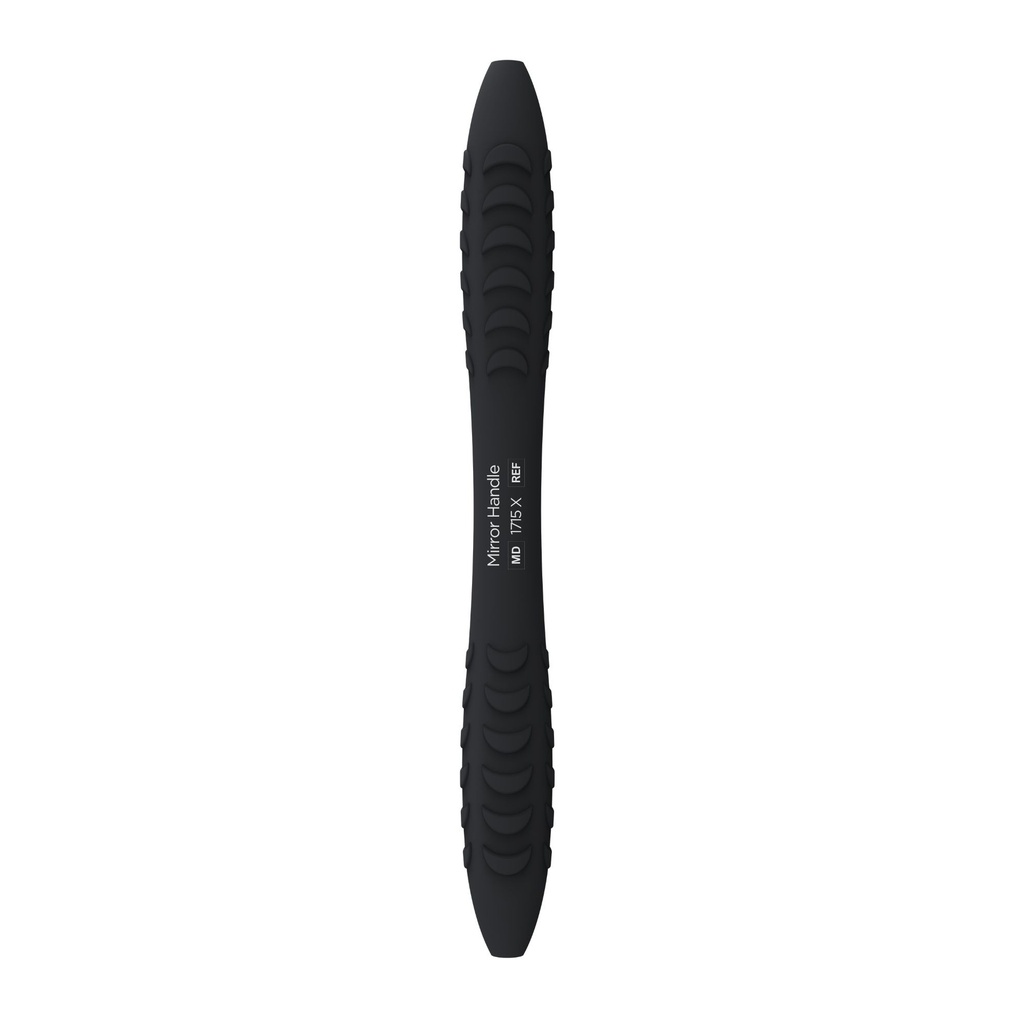 [1715 X] Spejlskaft, Double End, Pure Black | ErgoX®