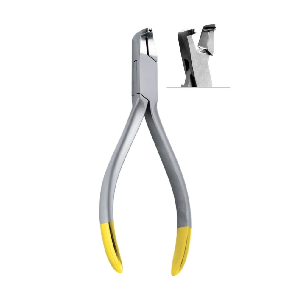 Flush klipper, ▢ 0.55x0.64mm / .021x.025”, ◯ 0, 4mm / .016”, 13cm, TC