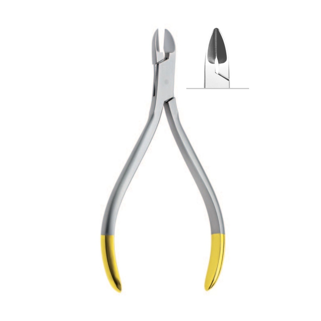 [4617] Mini ligaturklipper, ◯ maks. Ø 0,3 mm / .012”, 12 cm, TC