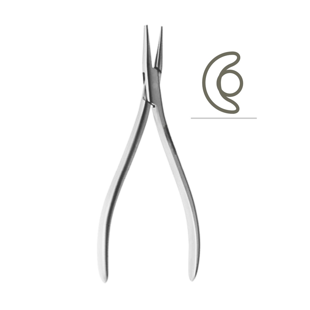 [4690] SCHWARZ Hollow Chop tang, ◯ Ø 0,7 mm / .028”