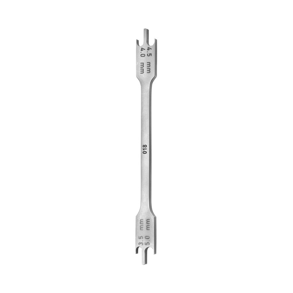 BRACKET POSITIONING GAUGE til .018 slot brackets