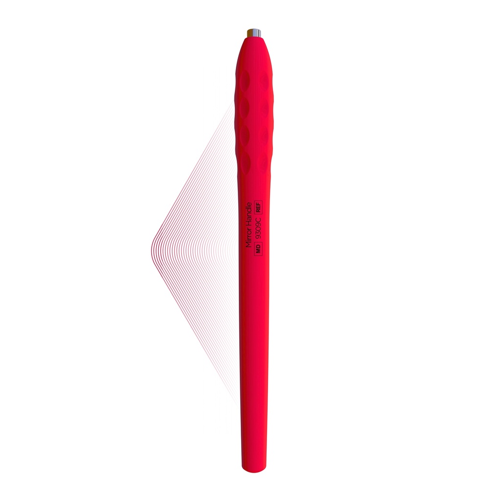 ErgoLite Cone Socket spejlskaft, Ruby Pink | ErgoLite X