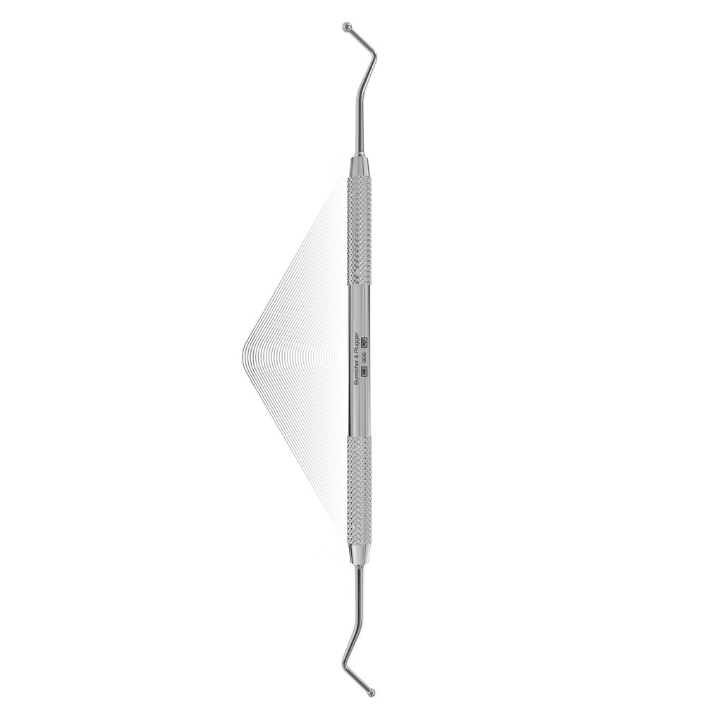 Burnisher & Plugger kugleende, 1.5-2.5mm | ErgoLite