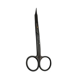 Goldman Fox, lige, 13cm, sort, Super-cut, TC | ErgoDenta