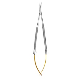 Mikrokirurgisk saks, buet, 14.5cm,TC | ErgoDenta
