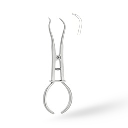 Kofferdamtang hvid, 17cm | ErgoDenta