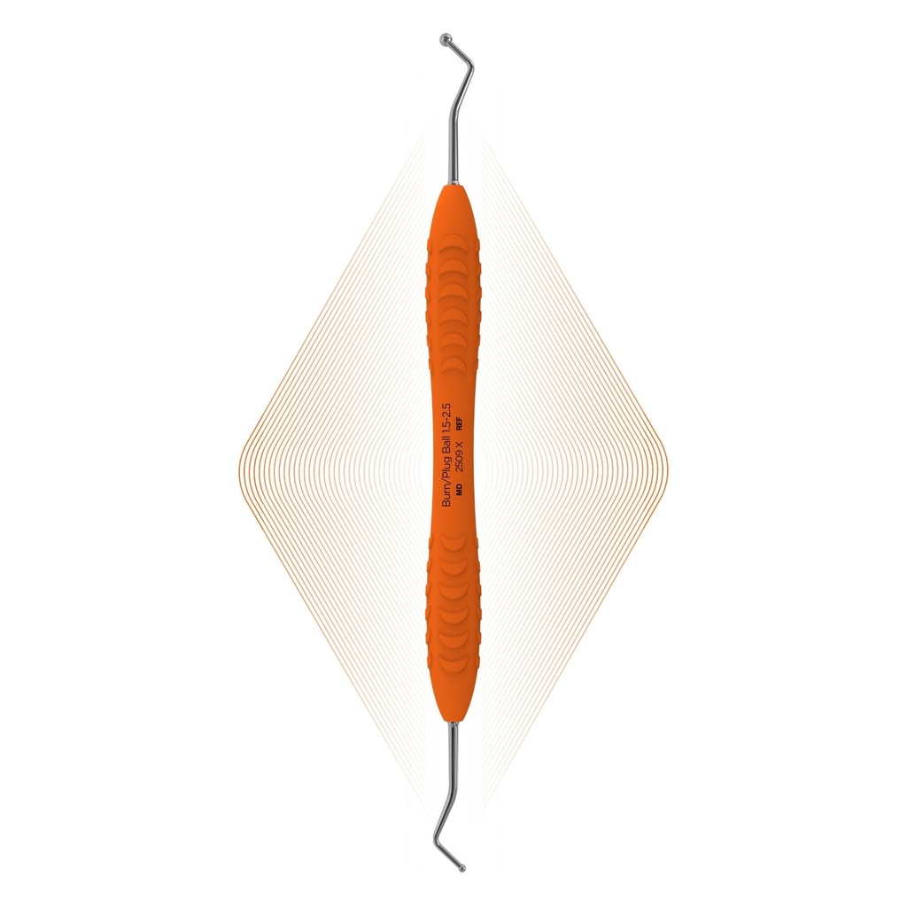 Burnisher & Plugger, kugle ended, 1.5-2.5mm | ErgoDenta