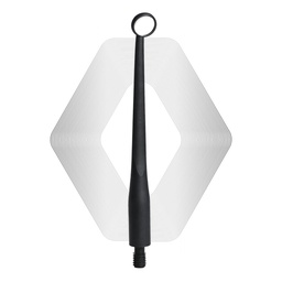 Microscopic HD mundspejl, Regular 1.5mm, sort | ErgoDenta