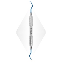 Columbia curette 4L-4R, blå, til implantater (titanium) | ErgoDenta